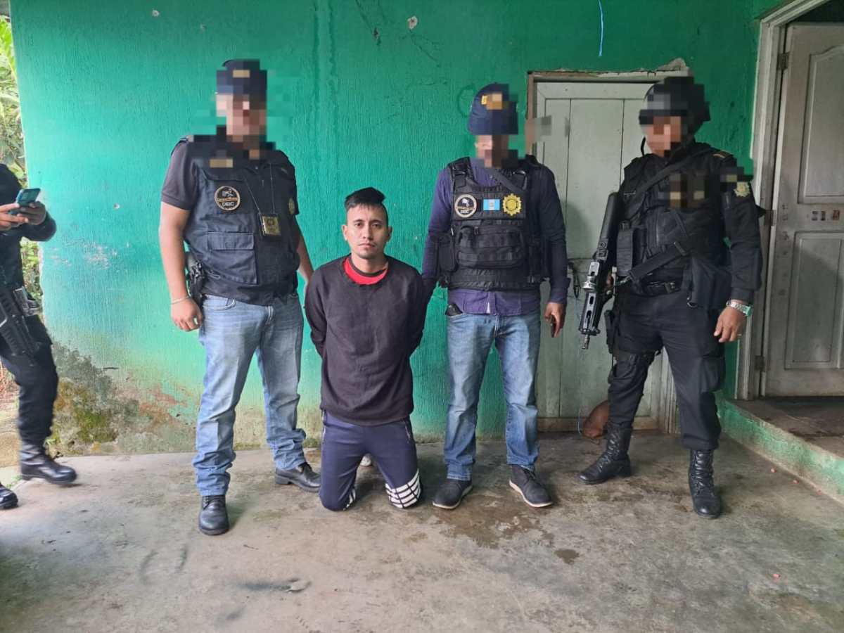 PNC recaptura en Quetzaltenango al presunto asesino de dos guardias de Presidios e implicado en asesinato de periodista